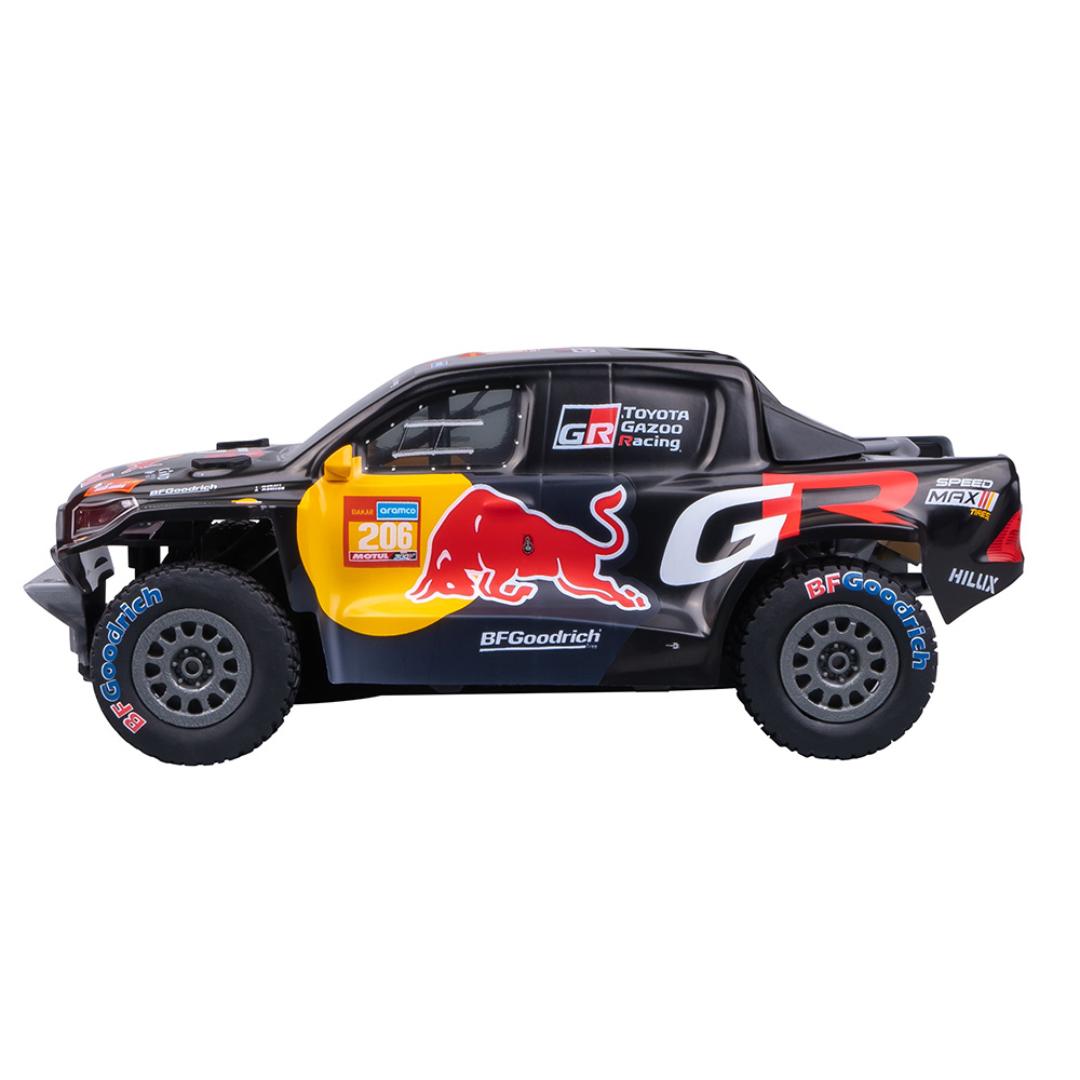 Nikko dakar toyota gazoo 1:18 rc m/ lys - Bilde 6