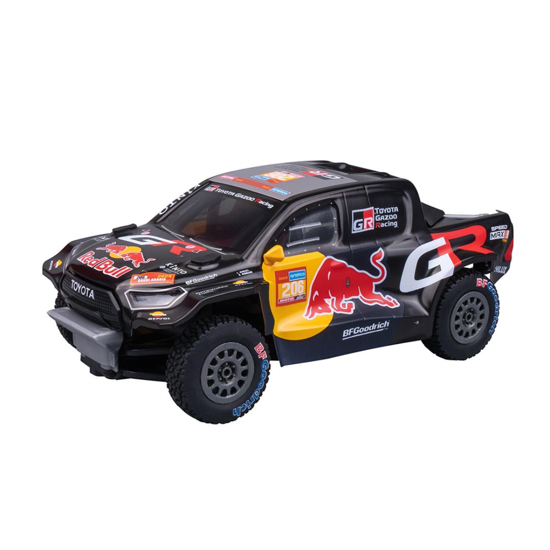Nikko dakar toyota gazoo 1:18 rc m/ lys - Bilde 8
