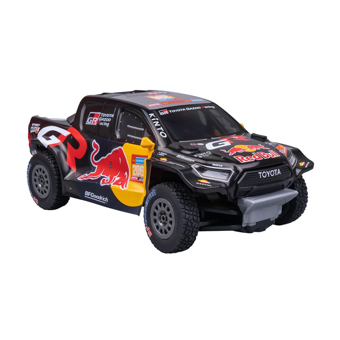 Nikko dakar toyota gazoo 1:18 rc m/ lys - Bilde 9