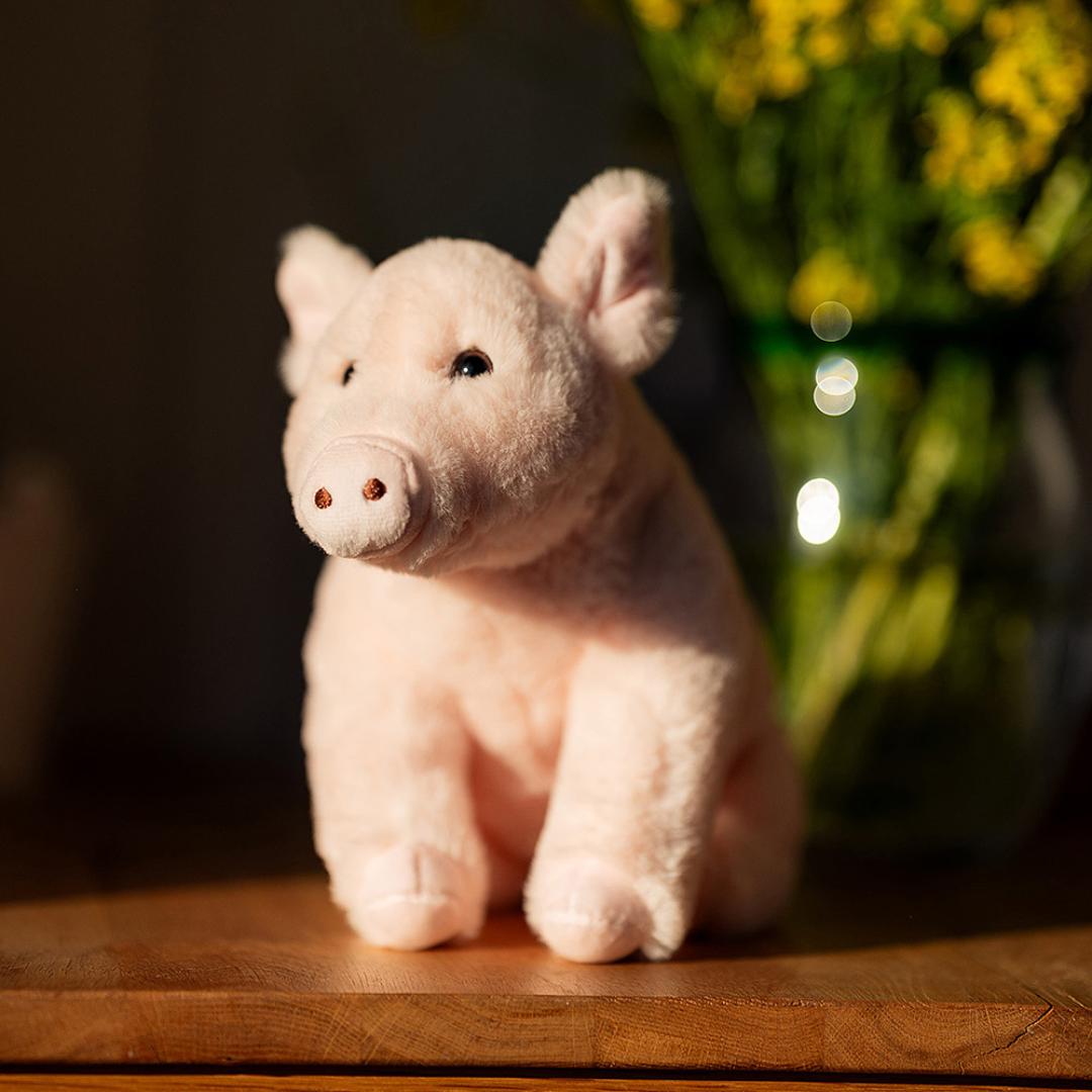 Hilda plysj gårdsdyr trøffe - Bilde 6