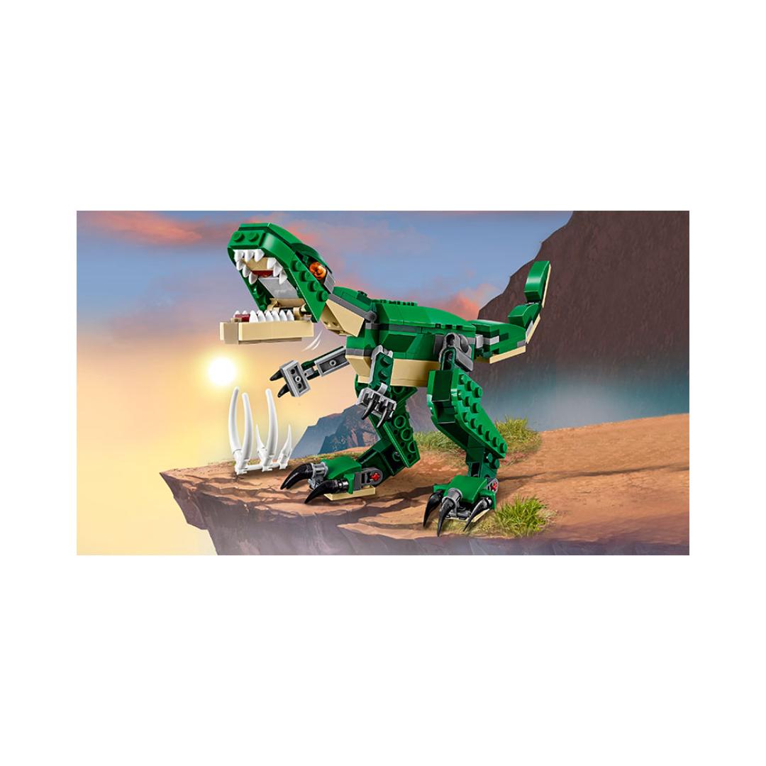 Lego grønn dinosaur - Bilde 4