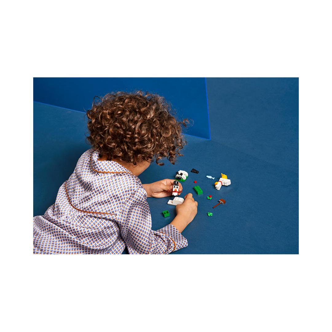 Lego kreativitet med hvite klosser - Bilde 4