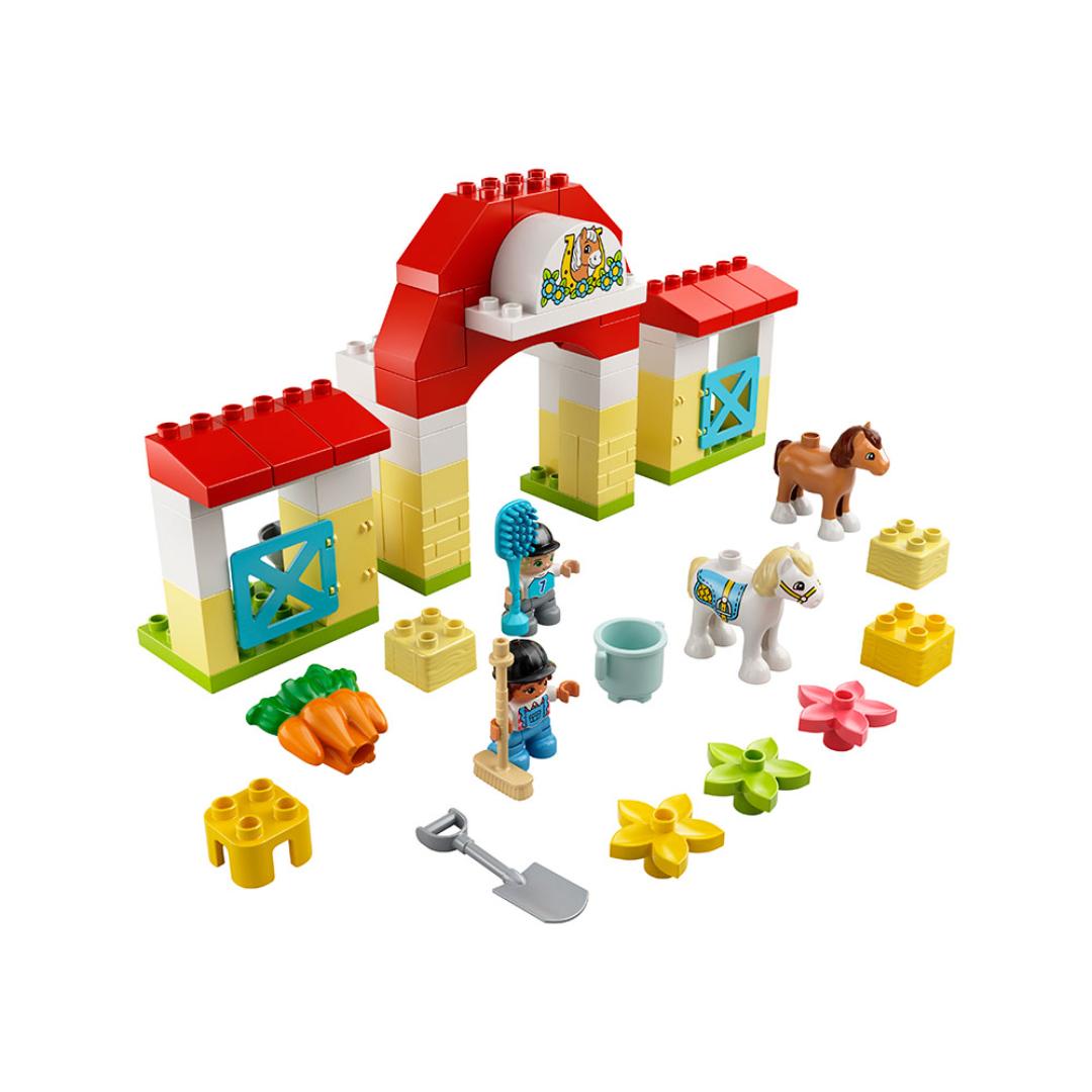 Lego stall med ponni - Bilde 2