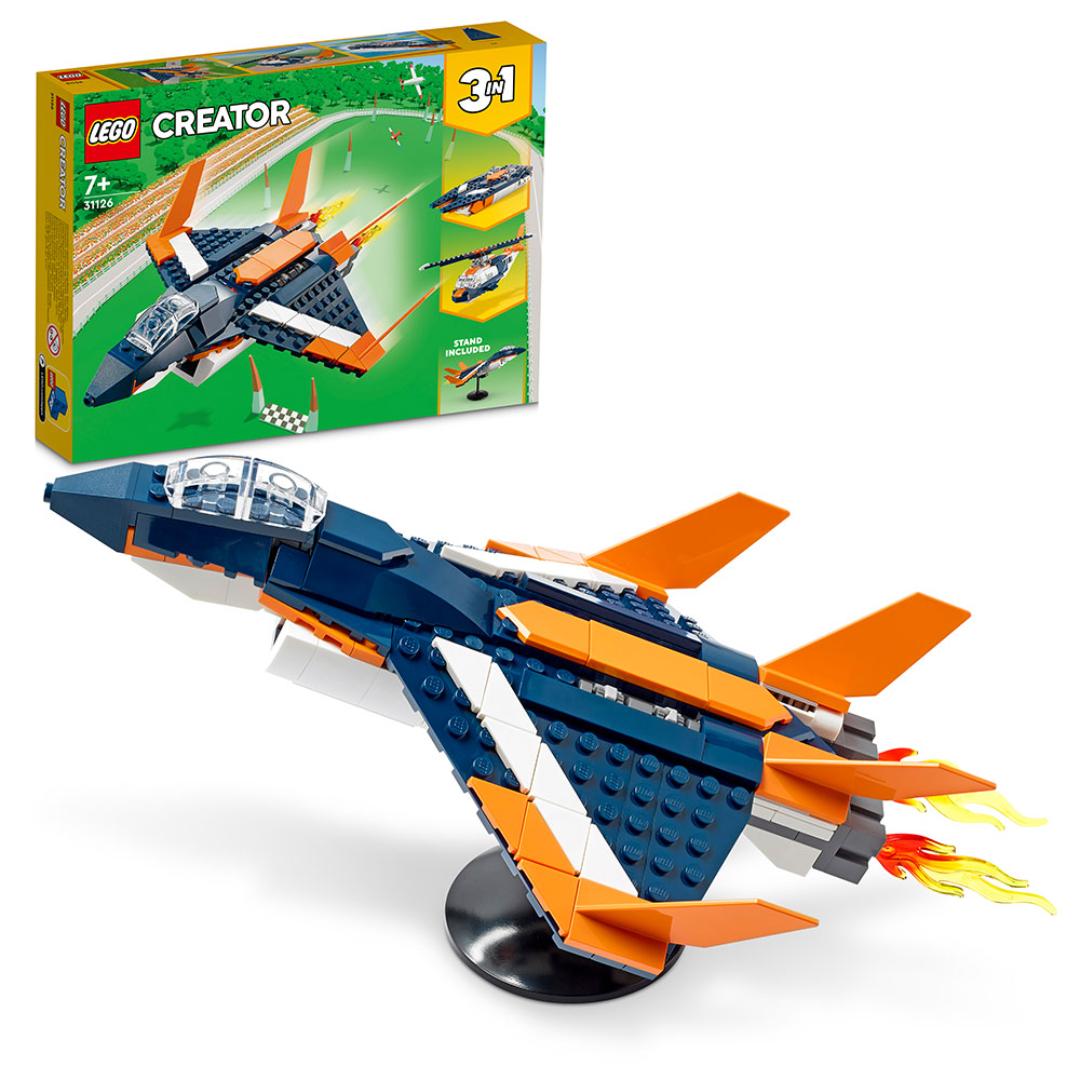 Lego supersonisk jetfly