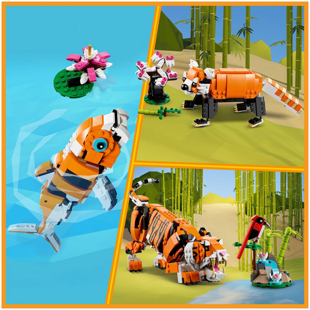 Lego majestetisk tiger - Bilde 4