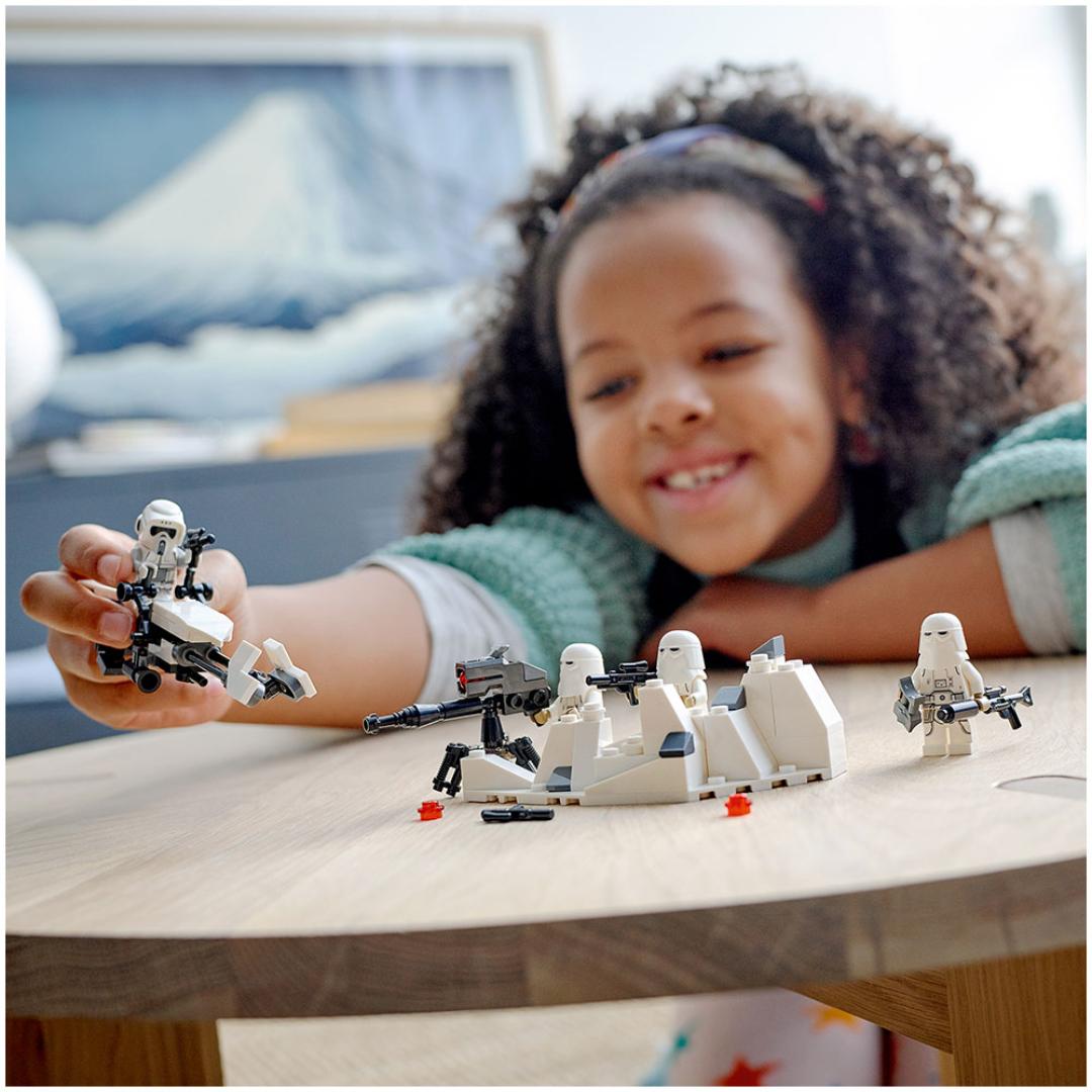 Lego stridspakke med snøsoldater - Bilde 3