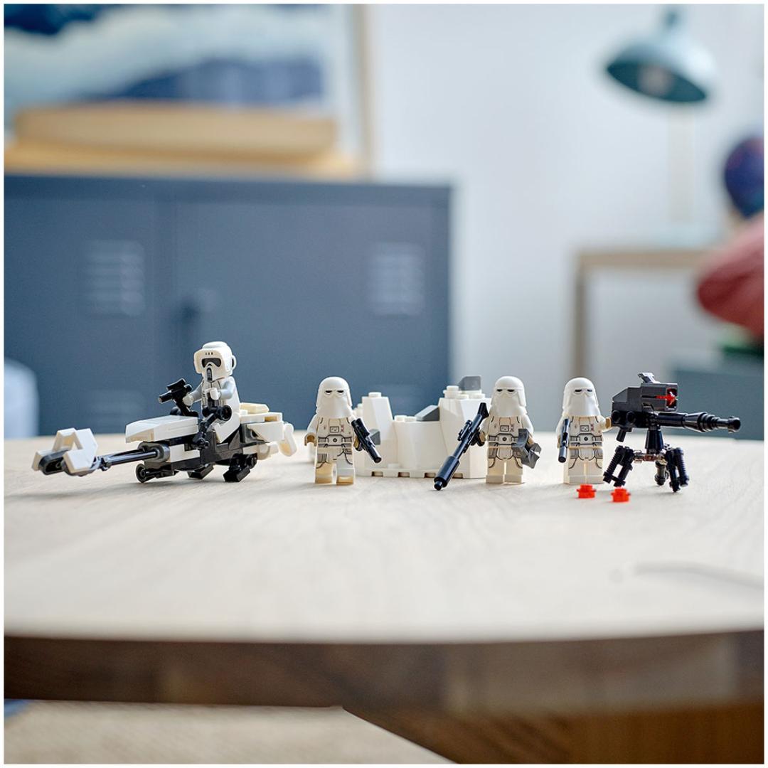 Lego stridspakke med snøsoldater - Bilde 4