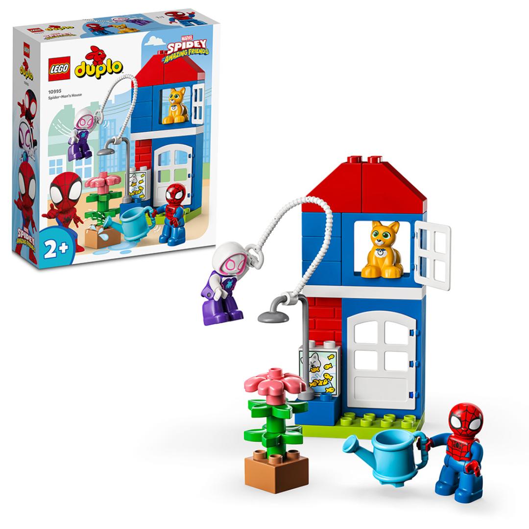 Lego spider-mans hus