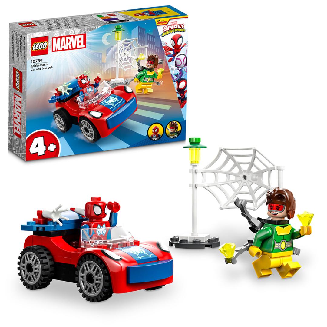 Lego spider-mans bil og doc ock