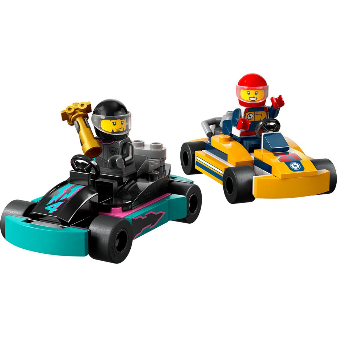 Lego gokart og racerbilførere - Bilde 2