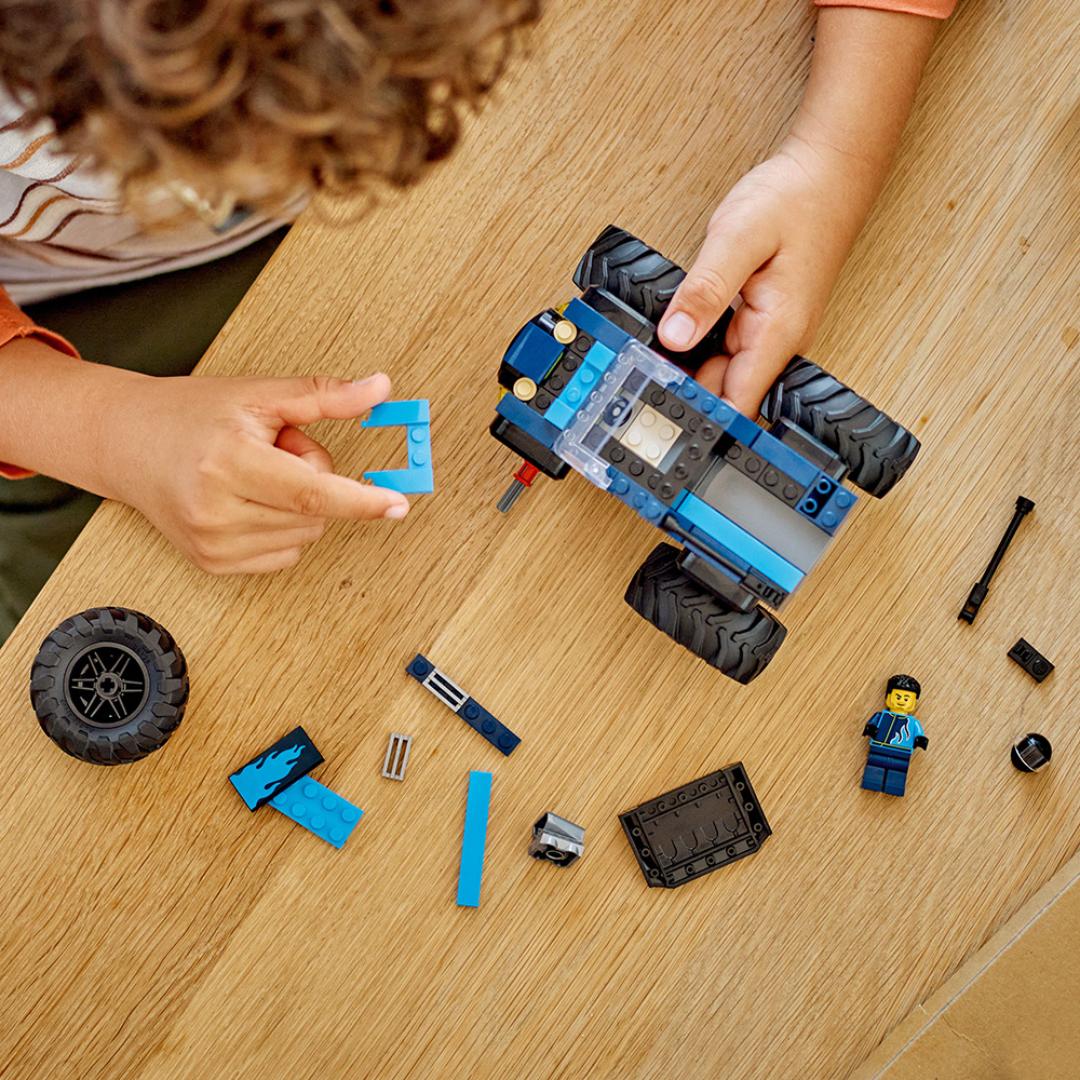 Lego blå monstertruck - Bilde 3