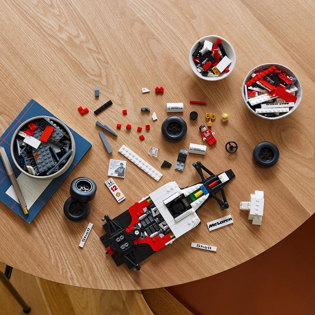 Lego mclaren mp4/4 og ayrton senna - Bilde 3