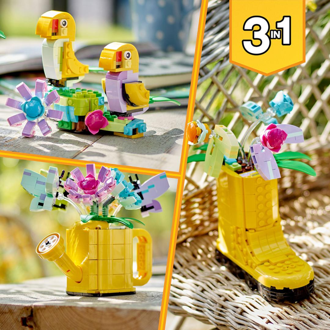 Lego blomster og vannkanne - Bilde 5
