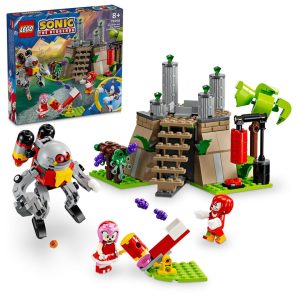 Lego knuckles og master emerald-helligdo