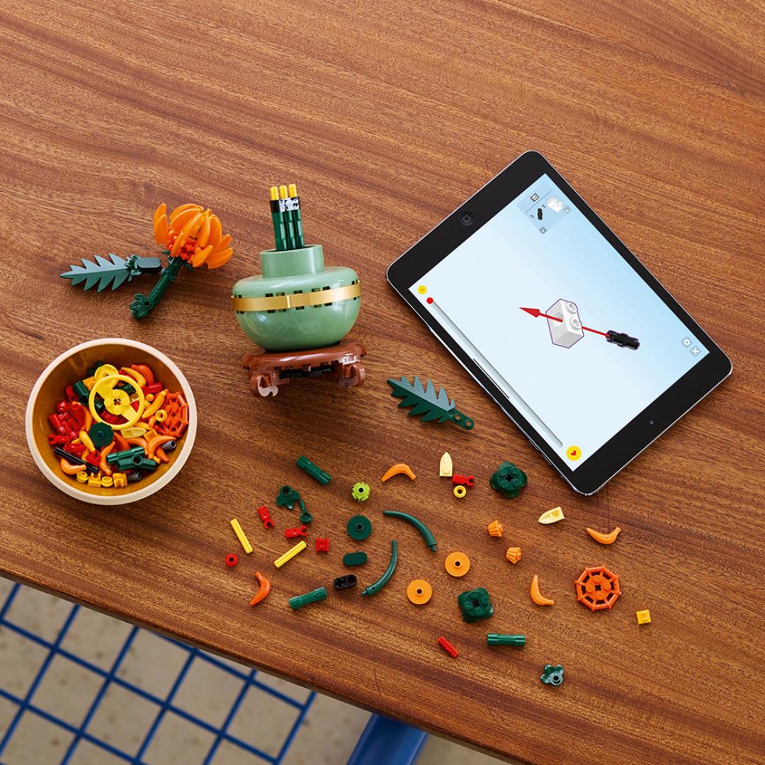 Lego krysantemum - Bilde 3