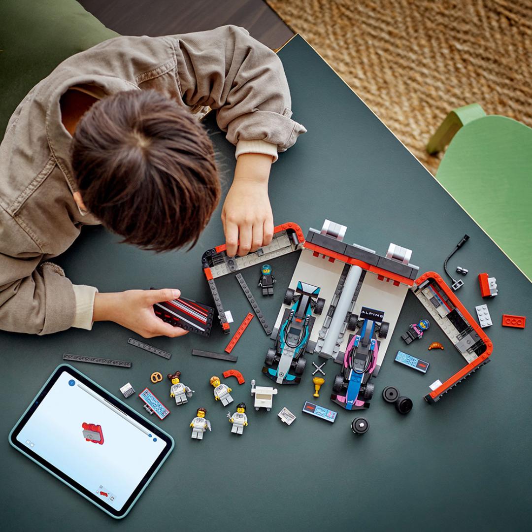 Lego f1 verksted mercedes - Bilde 2