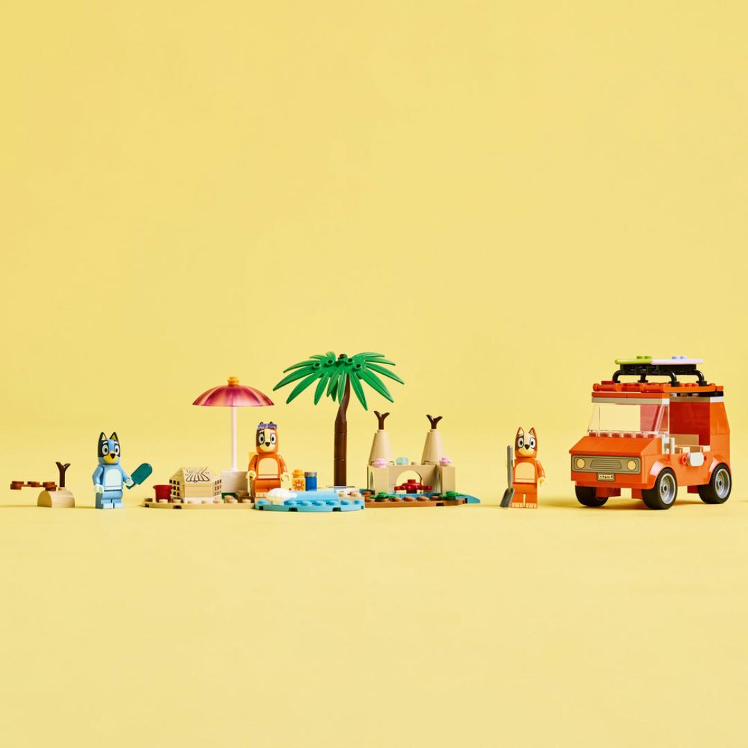 Lego bluey og familiens biltur til stran - Bilde 4
