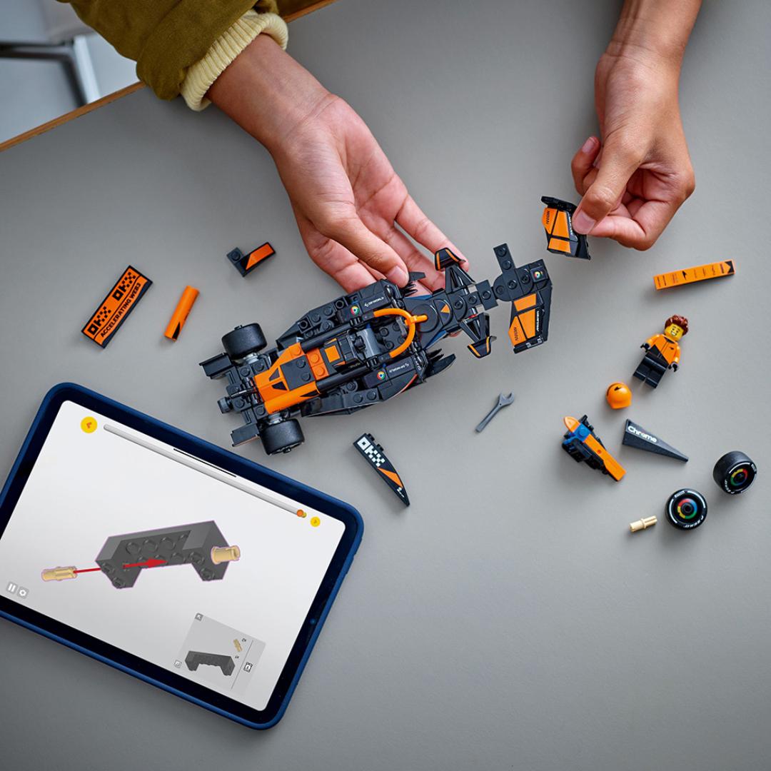 Lego mclaren f1 team mcl38-racerbil - Bilde 2