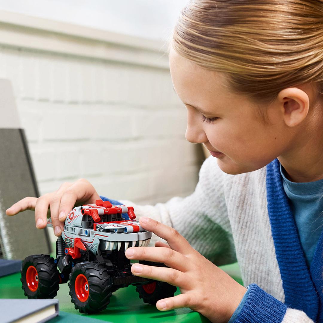 Lego monster jam thunderroarus med pullb - Bilde 3