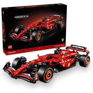 Lego ferrari sf-24 f1-bil
