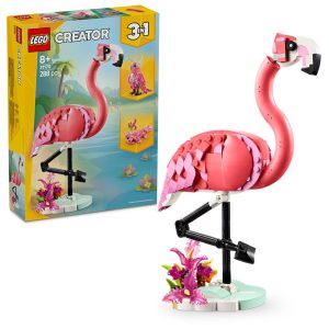 Lego rosa flamingo