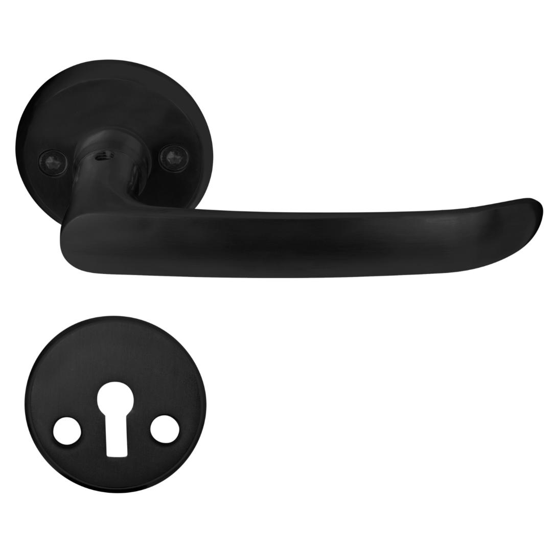 Home it dørhåndtak med l-grep 16 mm matt