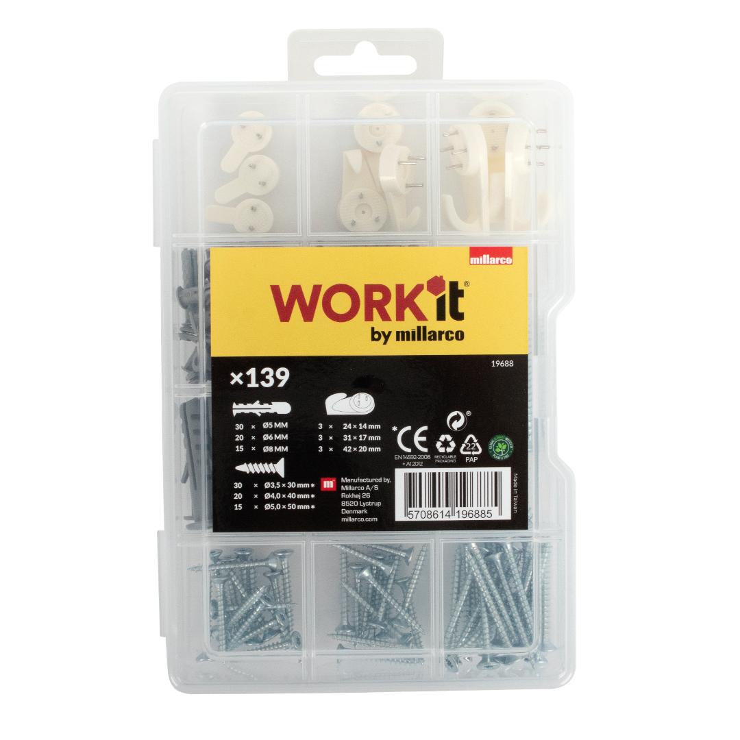 Work it gipsmonteringssortimentet til mo