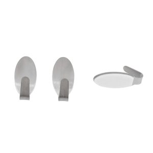 Home it selvklæbende krok 35 mm. børstet