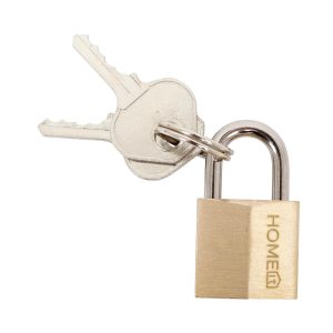 Home it hengelås messing - 20 mm