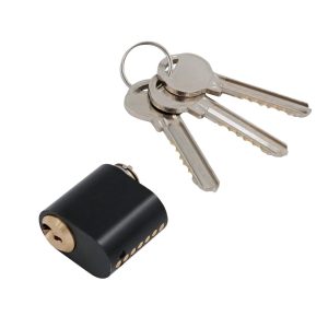 Home it oval sylinder mattsvart med 7 st