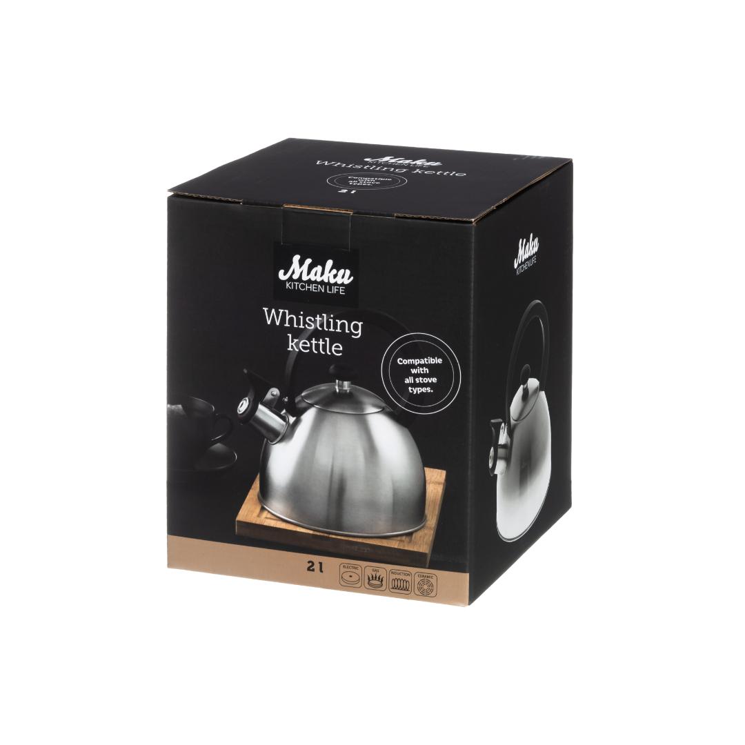 Maku basic plystrekoker stål 2 l - Bilde 3