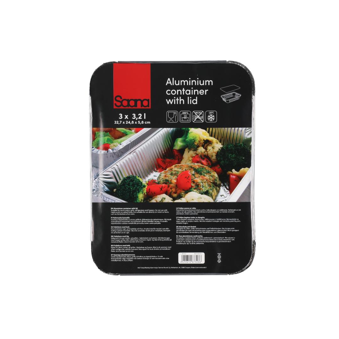 Saana aluminiumsbeholder 3,2 l 3 stk - Bilde 7