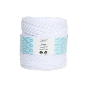 Kehra heklegarn hvit 600-900g