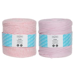 Kehra heklegarn rosa 600-900g