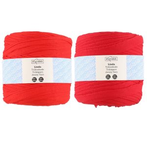 Heklegarn rød 600-900g
