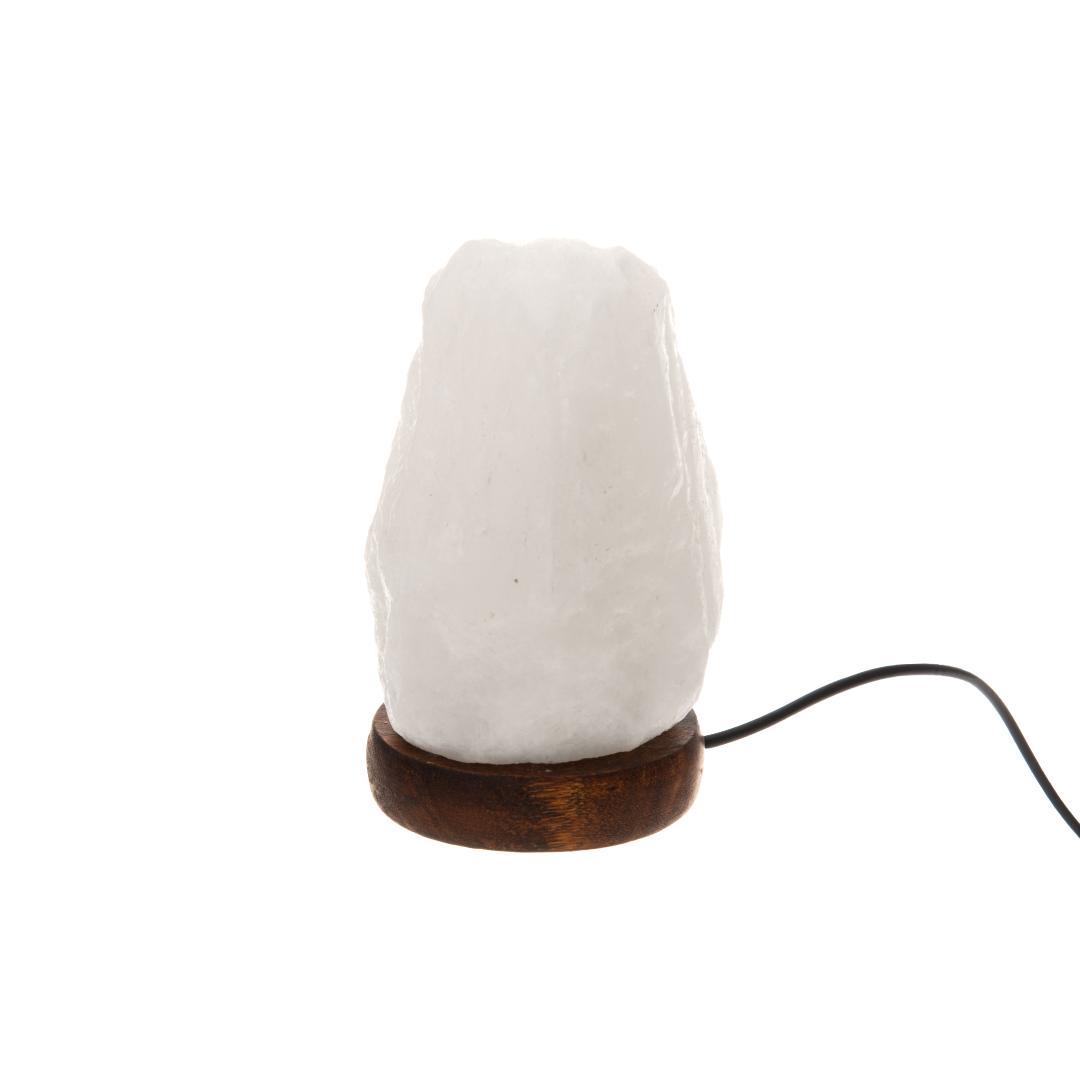 4living bordlampe rock salt hvit flerfar