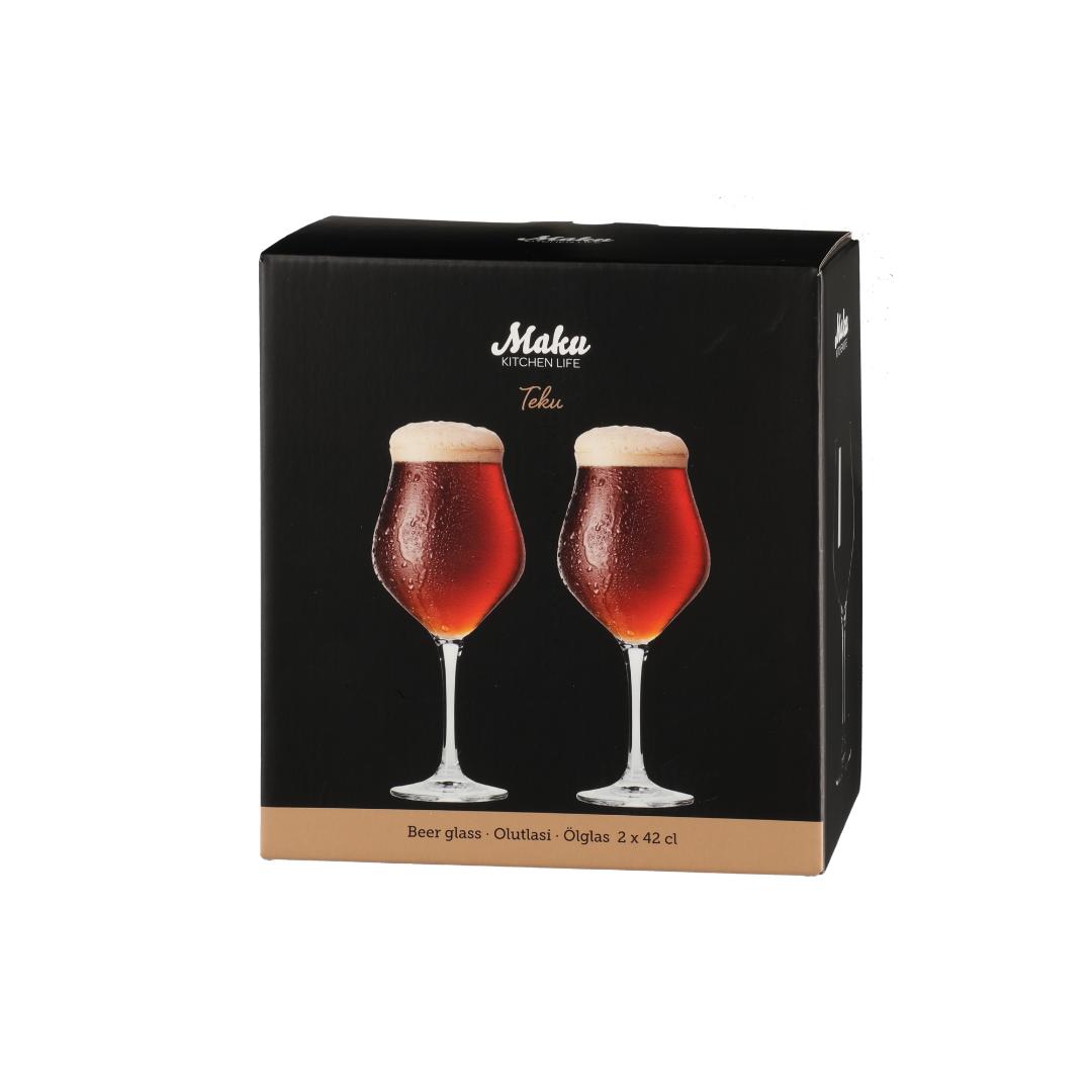 Maku teku ølglass 42 cl 2 stk - Bilde 4