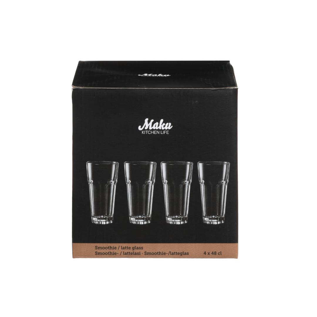 Maku smoothie/ latte glass 48 cl 4 stk - Bilde 5