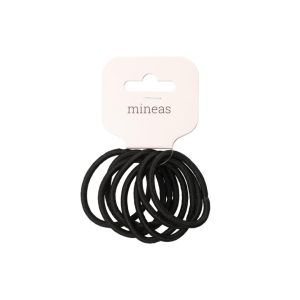 Mineas hår band basic 8 stk svart