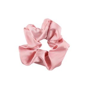 Mineas scrunchie sateng rosa