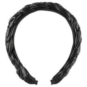 Mineas hårbånd falske skinn svart