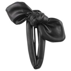 Mineas hårklips med bue falske skinn sva