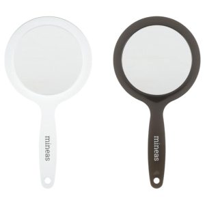 Mineas speil med håndtak 2-sidig