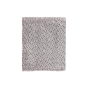 4living pledd mila 125x150 cm grå