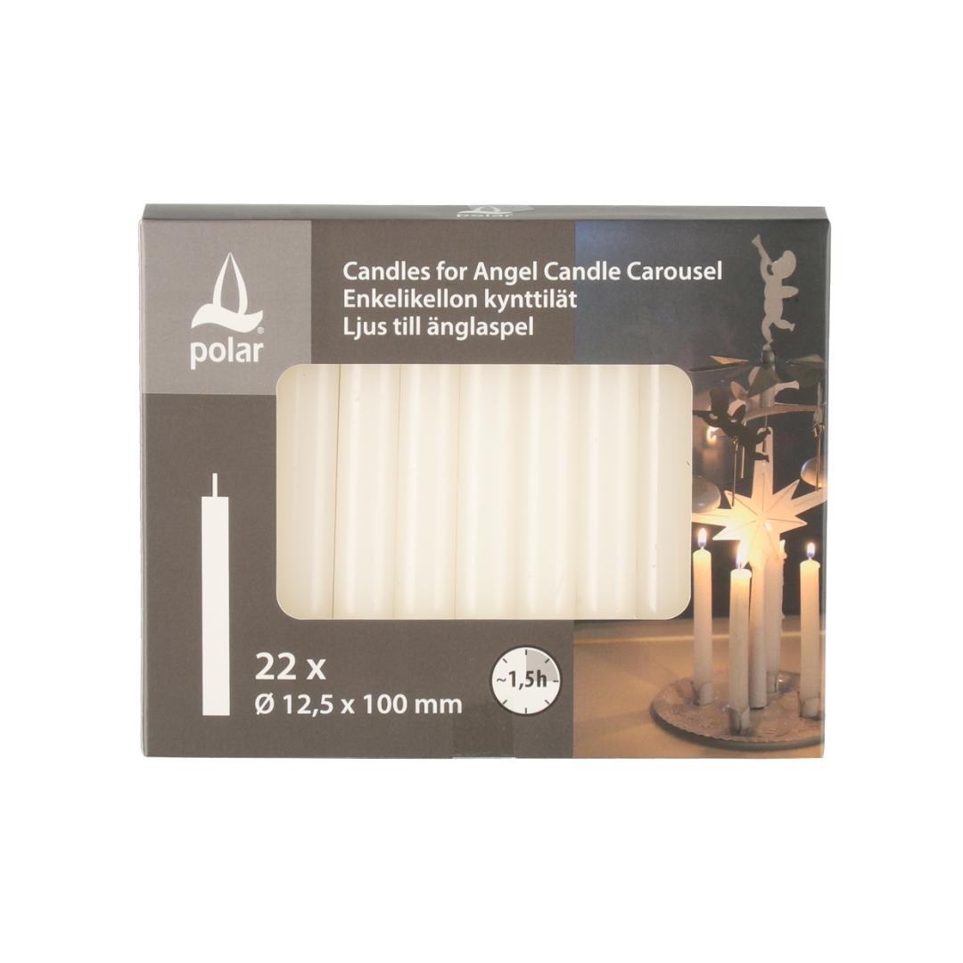 Polar stearinlys til klokkespill 22 stk - Bilde 3