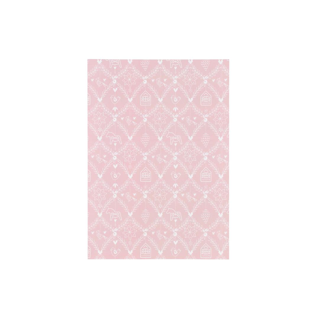 Winteria jule papir 70 cm x 5 m pastell - Bilde 3