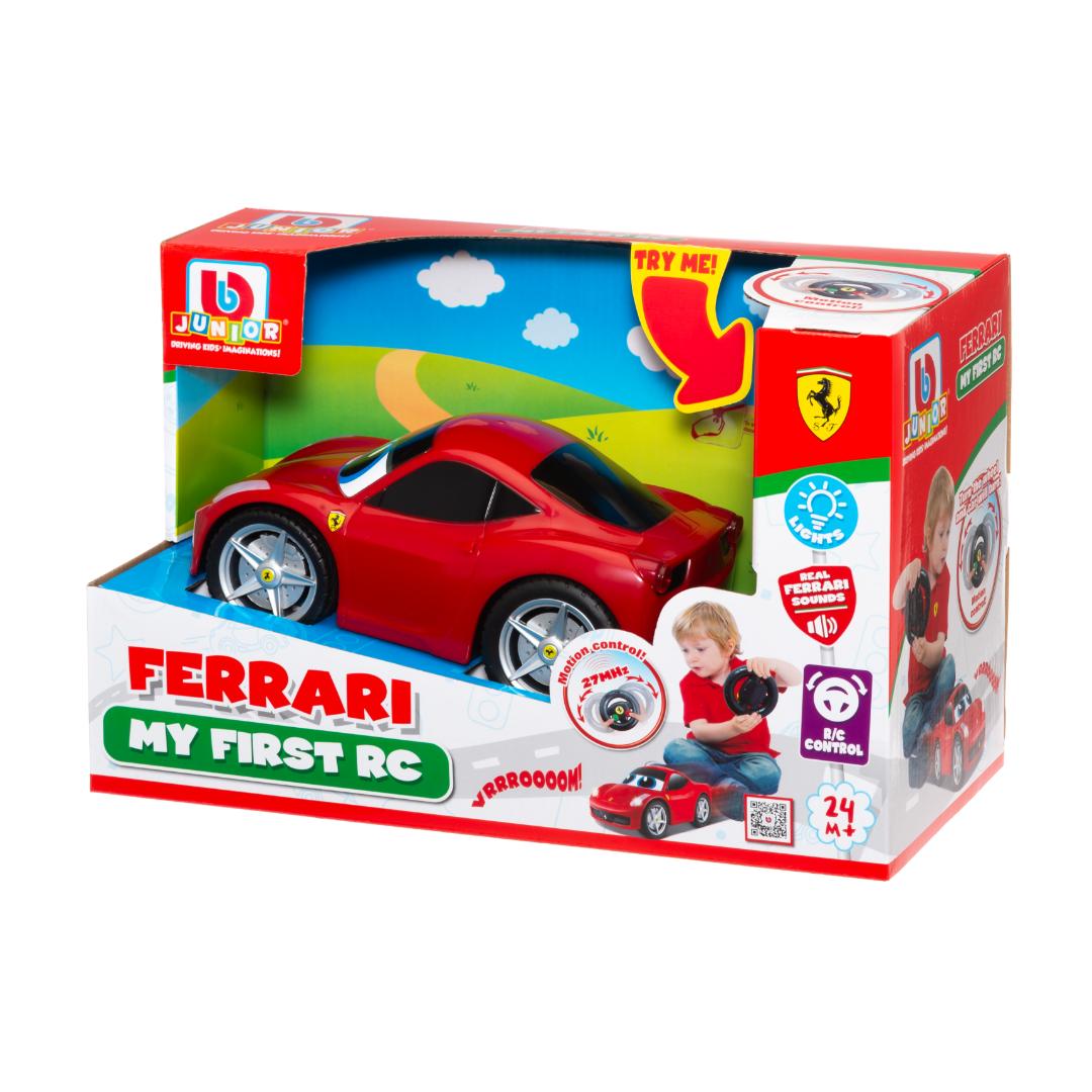 Bburago junior min første r/c-bil ferrar