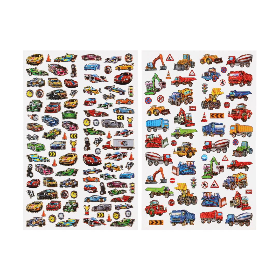 Kapel klistremerke konstruksjonskjøretøy