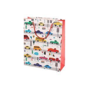 Kapel gavepose kjøretøy 26x32x10 cm