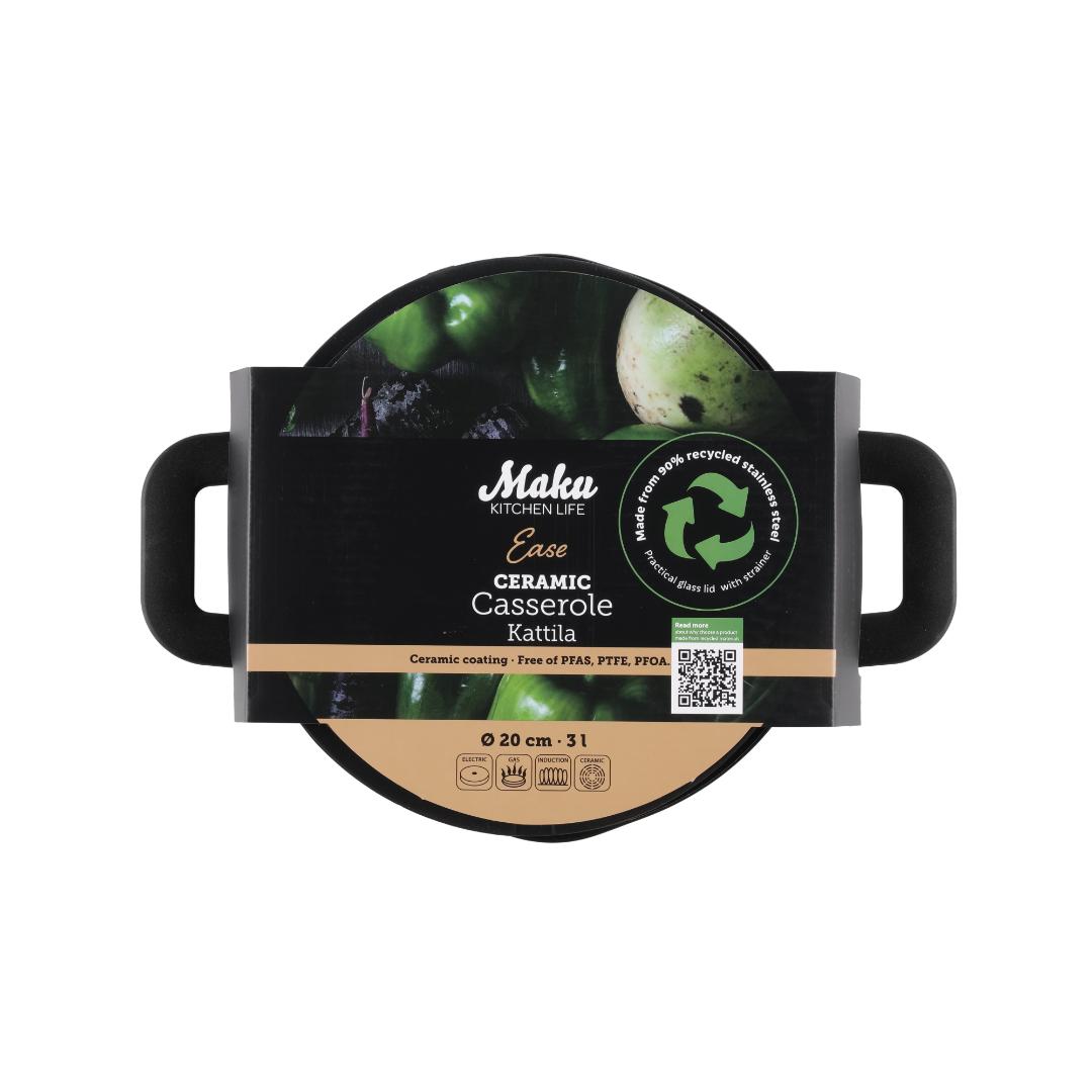 Maku ease gryte keramikk 3 l 20 cm - Bilde 5